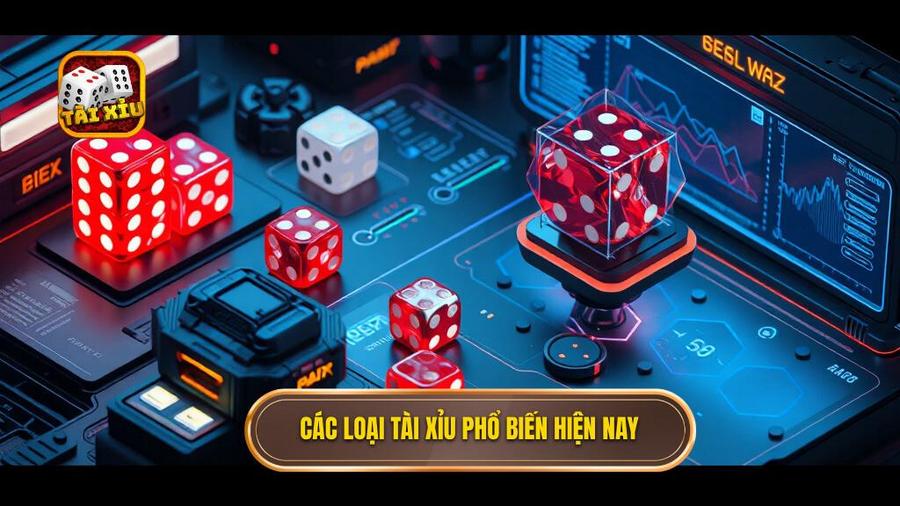 Các loại tài xỉu phổ biến hiện nay