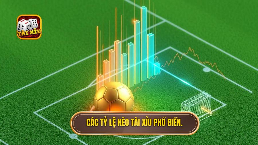 Các tỷ lệ kèo tài xỉu phổ biến bạn cần nằm lòng