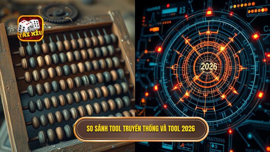 Bảng so sánh: Tool truyền thống vs Tool tài xỉu 2026